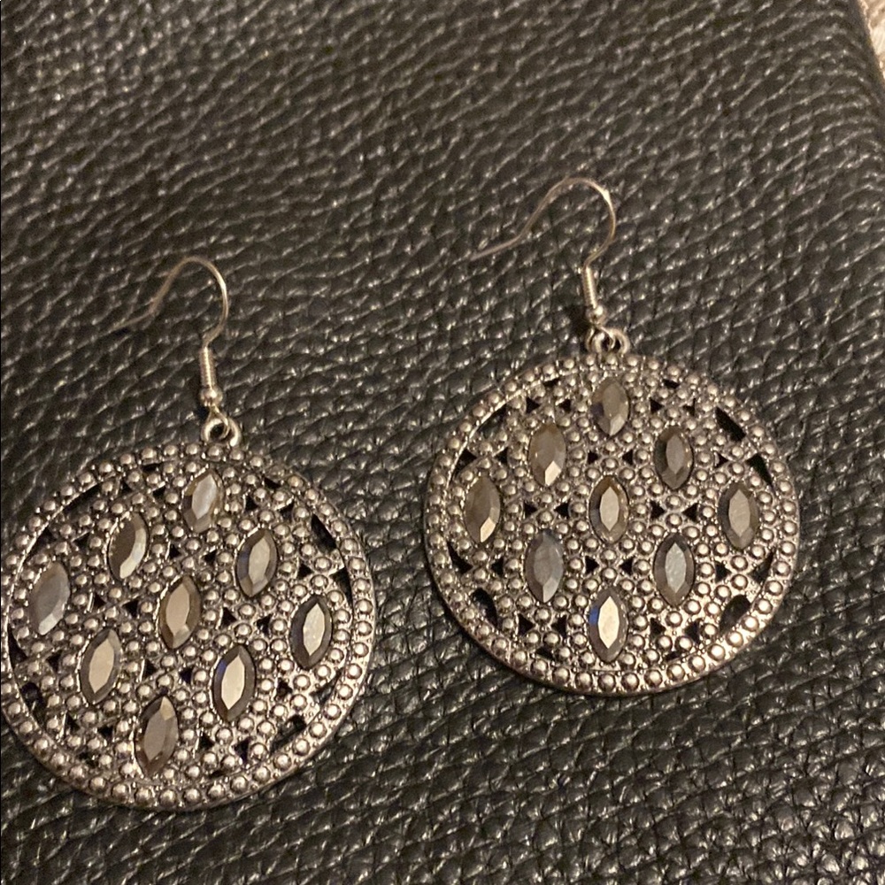 Elegant Silver Dangle Earrings